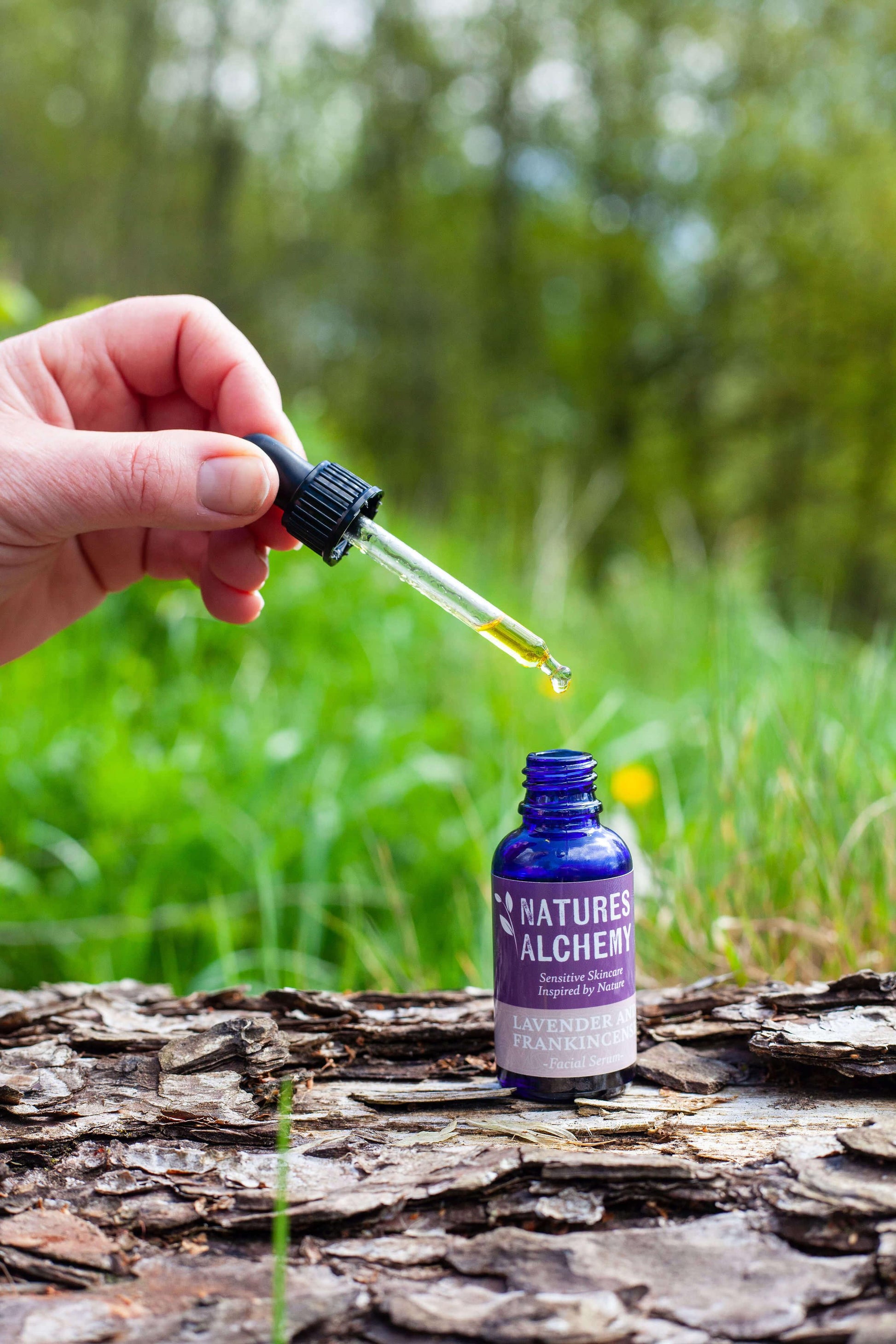 Lavender & Frankincense Facial Serum - Natures Alchemy